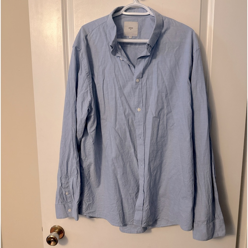 XXL Minimum long sleeve button up